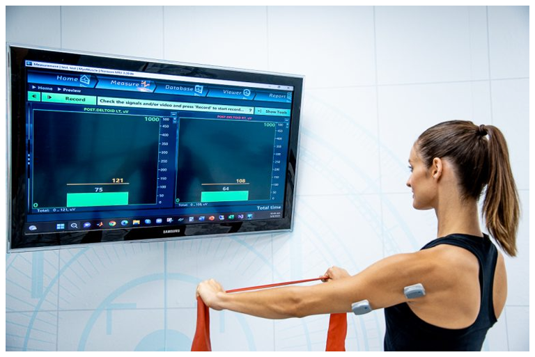 Noraxon-Core-EMG-elektromiografia-bofeedback-aktywnosć-mięśni-semg-Skyfi_